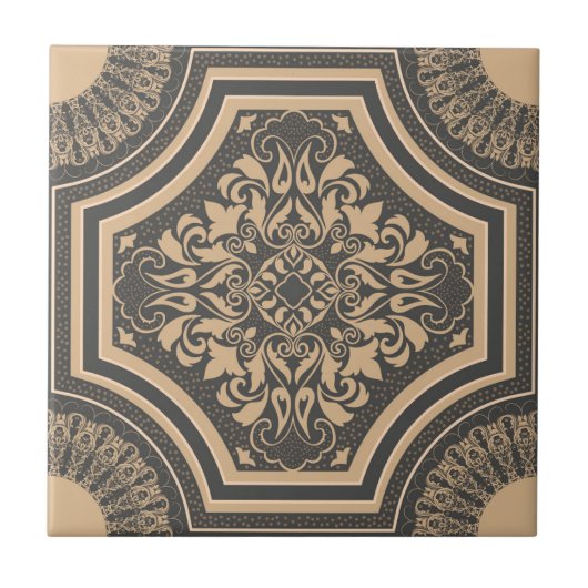 Motif de carreaux Mandala/marocain (Devant)