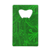 Motif de carte électronique de vert (Dos)