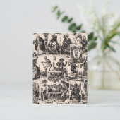 Motif de cartes Tarot (Debout devant)