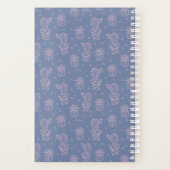 Motif de cartons rose et violet (Dos)