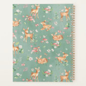 Motif de cerfs à l'aquarelle (Dos)