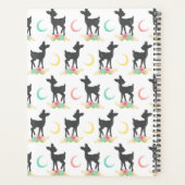 Motif de cerfs, Cerf de bébé, Boho, Fleurs, Votre (Dos)