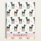 Motif de cerfs, Cerf de bébé, Boho, Fleurs, Votre (Devant)