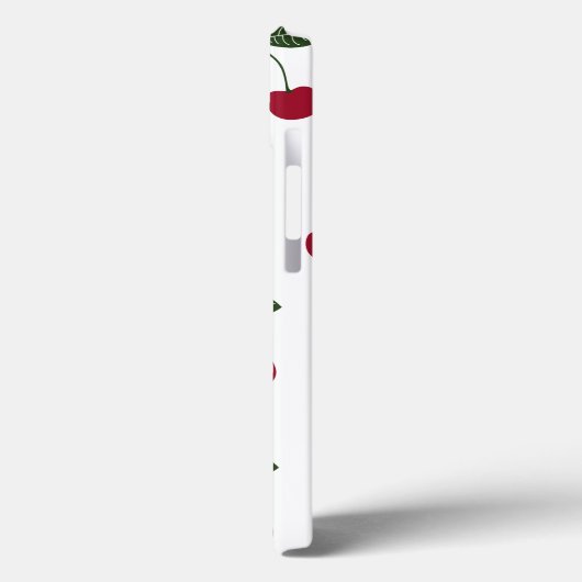 Motif de cerises rouges coque ipad personnalisé (Verso / Gauche)