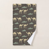 motif de chameau (Serviette à main)