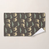 motif de chameau (Serviette à main)