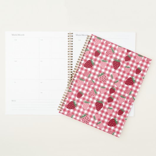 Motif de champ fraise (Devant avec enveloppe)