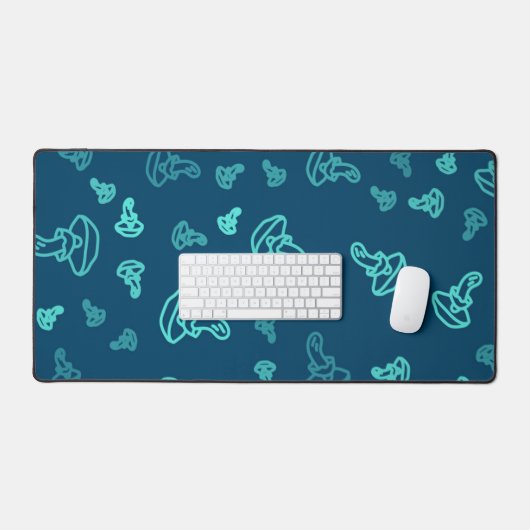 Motif de champignons (Clavier et souris)