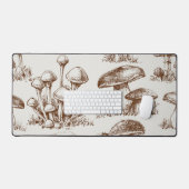 Motif de champignons (Clavier et souris)