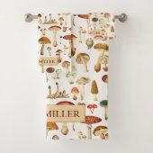 Motif de champignons vintages (En situation)