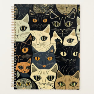 Motif de chat Artsy