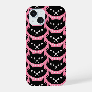 Motif de chat atomique de style moderne du milieu