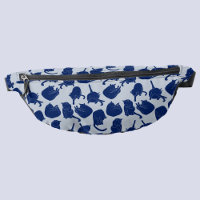 Motif de chat bleu