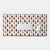 Motif de chat coloré mignon (Clavier et souris)