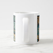 Motif de chat Jumbo Mug (Dos)