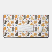 Motif de chat mignon (Clavier et souris)