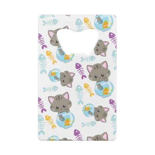 Motif De Chats, Chats Mignons, Chatons, Poisson (Dos)