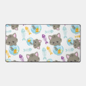 Motif De Chats, Chats Mignons, Chatons, Poisson (Recto)