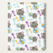 Motif De Chats, Chats Mignons, Chatons, Votre Nom (Dos)