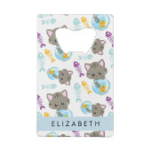 Motif De Chats, Chats Mignons, Chatons, Votre Nom (Dos)