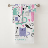 Motif de chats mignons (En situation)