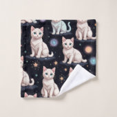 Motif de chats mignons (Gant de toilette)