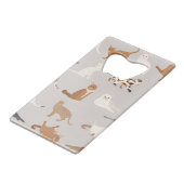 Motif de chats Monogram Charming Amoureux de les c (Dos Angle)