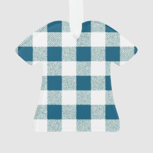 Motif de chèque En vichy bleu vert