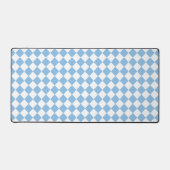 Motif de chèques bleu et blanc (Recto)