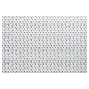 Motif de Cheval coloré sur tissu de coton