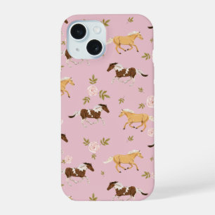 Motif de cheval floral vintage