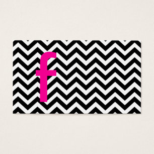Motif de Chevron avec le monogramme