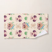 Motif de chien adorable  (Serviette à main)