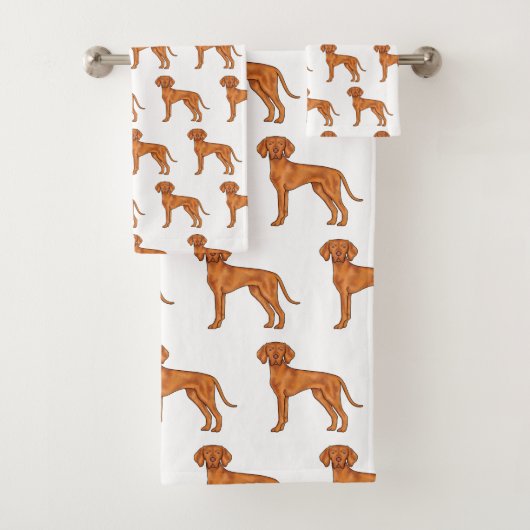 Motif de chien pointer dessin animé mignon Vizsla (En situation)