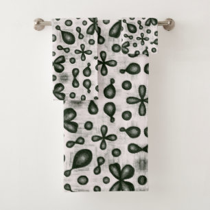 Motif De Chimie Design En Noir Et Blanc