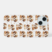 Motif de chiot mignon (Verso Horizontal)