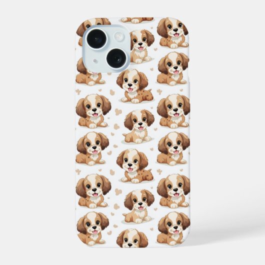 Motif de chiot mignon (Verso)