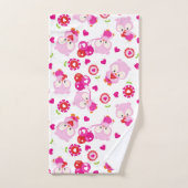 Motif De Chouettes, Chouettes Mignonnes, Chouettes (Serviette à main)
