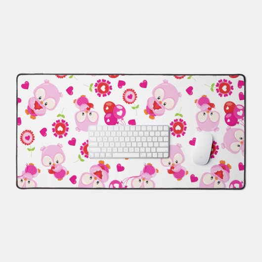 Motif De Chouettes, Chouettes Mignonnes, Chouettes (Clavier et souris)