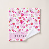 Motif De Chouettes, Chouettes Mignonnes, Chouettes (Gant de toilette)