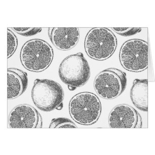 Motif de citron à main