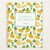 Motif de citron d'été fruit de citrus (Devant)