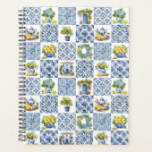 Motif de citron d'été méditerranéen (Devant)