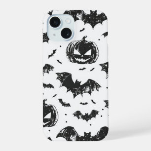 Motif de citrouille et de chauves-souris d'Hallowe