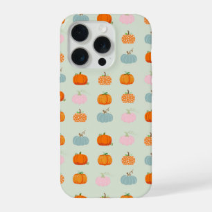 Motif de citrouilles multicolores