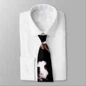 Motif de Cochons de Guinée, Cravate Silky Unisex, (Attaché)