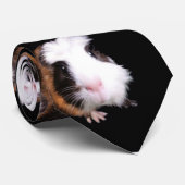 Motif de Cochons de Guinée, Cravate Silky Unisex, (Roulé)