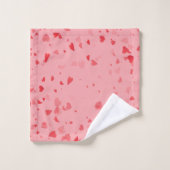 Motif de coeur 34 (Gant de toilette)