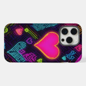 Motif de coeur coloré (Verso Horizontal)