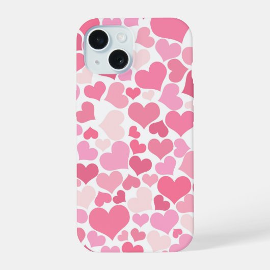 Motif de coeurs roses mignons (Verso)